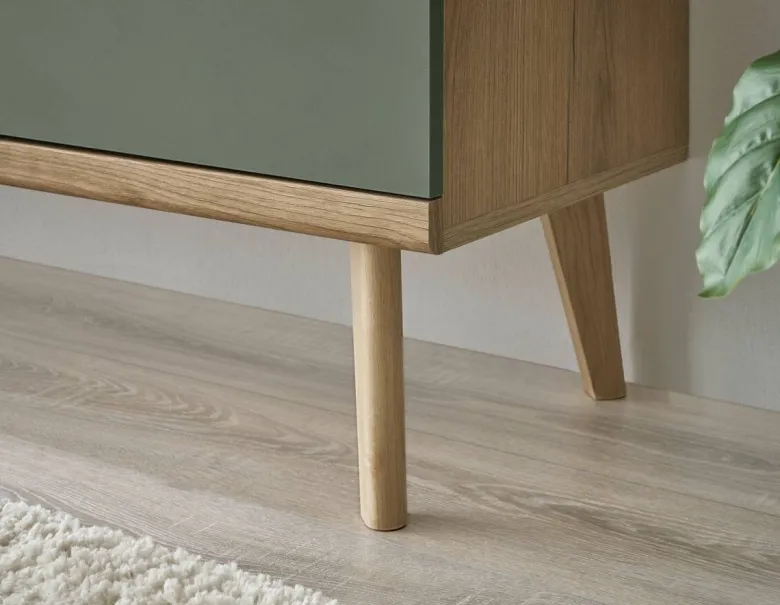 Lowboard Alva Eiche Evoke Coast Nachbildung salbei B/H/T: ca. 160x50x40 cm