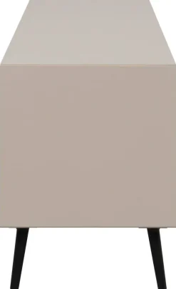 Lowboard Arona sand schwarz B/H/T: ca. 175x50x38 cm