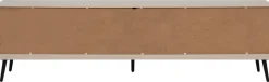 Lowboard Arona sand schwarz B/H/T: ca. 175x50x38 cm