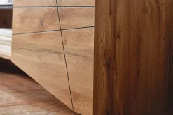 Lowboard Eiche Nachbildung glasklar B/H/T: ca. 160x50x40 cm