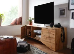 Lowboard Eiche Nachbildung glasklar B/H/T: ca. 160x50x40 cm
