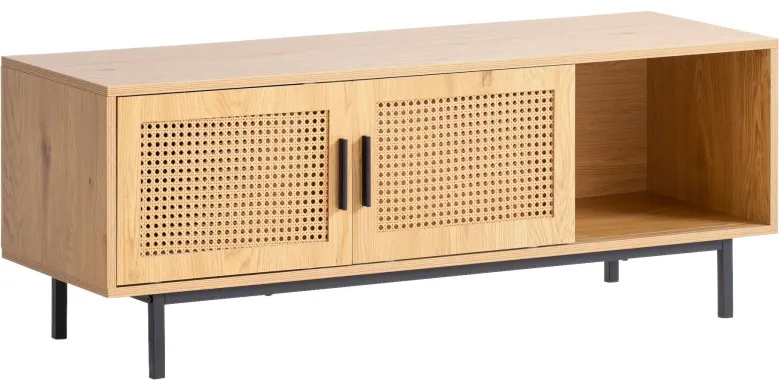Lowboard Eiche Optik B/H/T: ca. 120x45,5x40 cm