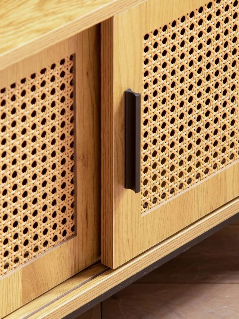 Lowboard Eiche Optik B/H/T: ca. 120x45,5x40 cm