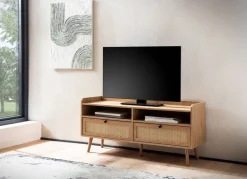 Lowboard Eiche Optik B/H/T: ca. 120x56x39 cm
