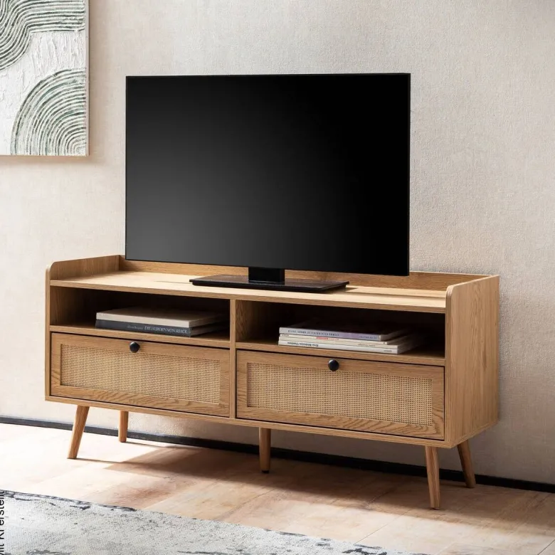 Lowboard Eiche Optik B/H/T: ca. 120x56x39 cm