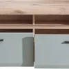 Lowboard Fun Plus 2 salbei Oak Eiche Viking Nachbildung B/H/T: ca. 140x51x47 cm