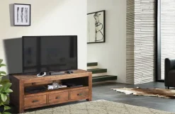 Lowboard Genua Akazie dunkel B/H/T: ca. 150x60x55 cm