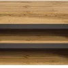 Lowboard Jam Eiche Wotan Nachbildung weiß B/H/T: ca. 160x37x40 cm
