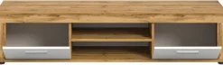 Lowboard Jam Eiche Wotan Nachbildung weiß B/H/T: ca. 160x37x40 cm