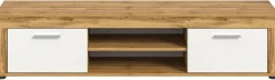 Lowboard Jam Eiche Wotan Nachbildung weiß B/H/T: ca. 160x37x40 cm