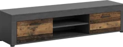Lowboard Jam Matera Nachbildung Old Wood Nachbildung B/H/T: ca. 37x160x40 cm