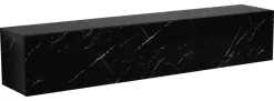 Lowboard schwarz Marmor Optik B/H/T: ca. 160x30x30 cm