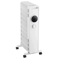 Ölradiator NY2009-22M weiß Kunststoff Metall B/H/L: ca. 24x64x33 cm ca. 2000 W