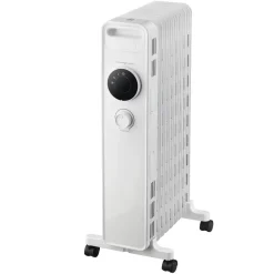 Ölradiator NY2009-22M weiß Kunststoff Metall B/H/L: ca. 24x64x33 cm ca. 2000 W