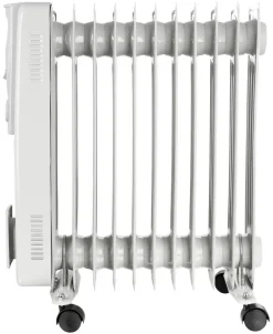 Ölradiator weiß Kunststoff Metall B/H/L: ca. 24x54,5x45 cm ca. 2000 W