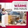 Ölradiator weiß Metall B/H/T: ca. 40x55x23,5 cm ca. 2000 W