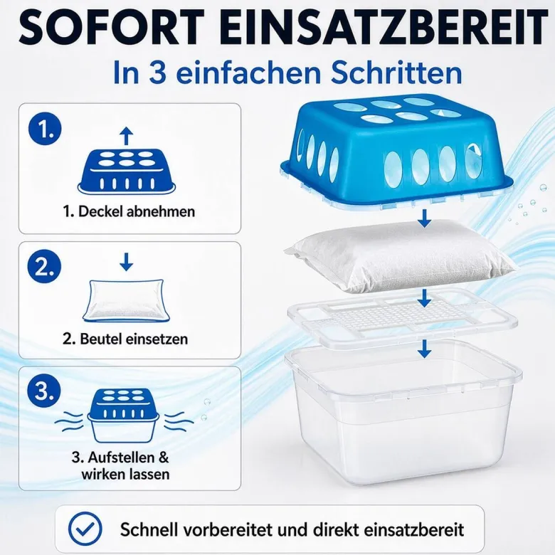 Luftentfeuchter 6 tlg.