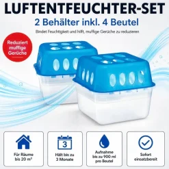Luftentfeuchter 6 tlg.