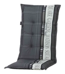 Madison Auflage Garden grau Polyester B/H/L: ca. 123x8x50 cm