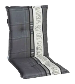 Madison Auflage Garden grau Polyester B/H/L: ca. 105x8x50 cm