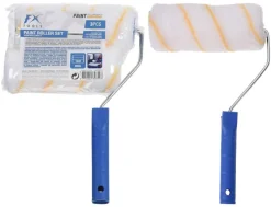 Malerrollen blau 3 tlg.