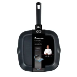 Masterpro Grillpfanne schwarz Aluminium