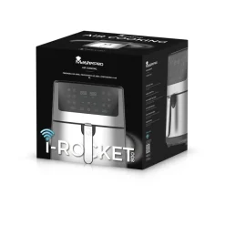 MASTERPRO Heißluftfritteuse BGMP-9344 I-Rocket silber Kunststoff B/H/T: ca. 40x41x35,5 cm ca. 6 l