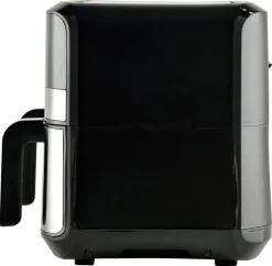 MASTERPRO Heißluftfritteuse Doppelbehälter BGMP-9178-BK silber Metall B/H/T: ca. 45x35,5x38 cm ca. 9 l