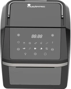 MASTERPRO Heißluftfritteuse BGMP-9310 Rocket schwarz Kunststoff B/H/T: ca. 37,5x43x37,5 cm ca. 11 l