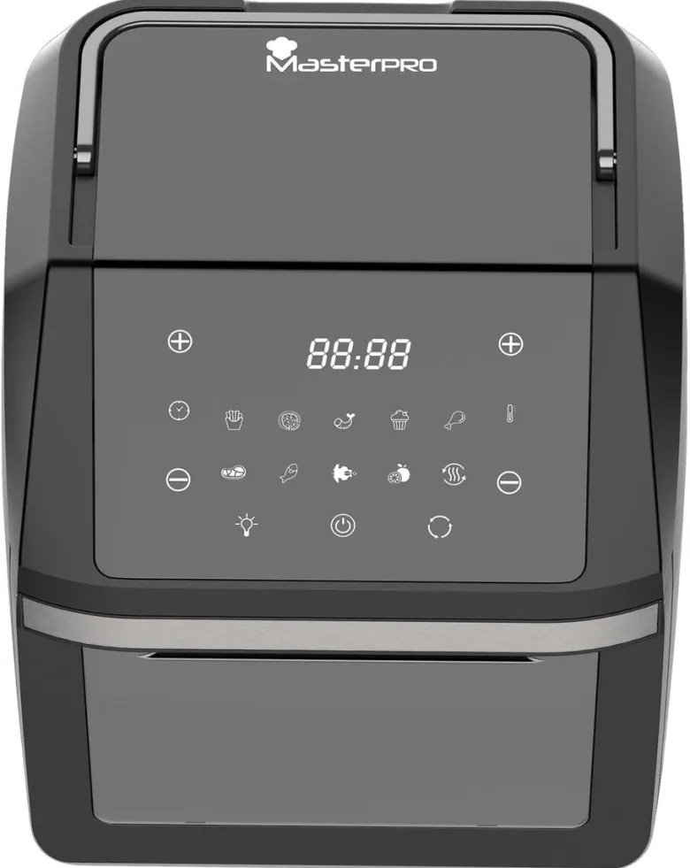 MASTERPRO Heißluftfritteuse BGMP-9310 Rocket schwarz Kunststoff B/H/T: ca. 37,5x43x37,5 cm ca. 11 l