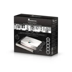 MASTERPRO Kontaktgrill BGMP-9008 silber Kunststoff Edelstahl B/H/T: ca. 35x13x30,5 cm