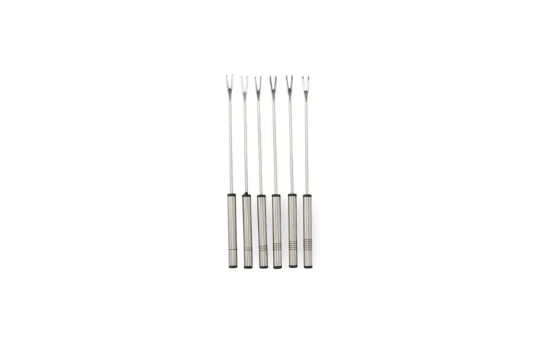 Mauviel 1830 Fondue Set silber Metall B/H/L: ca. 27x20x27 cm