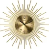Mebus Wanduhr gold D: ca. 25 cm