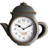 Mebus Wanduhr schwarz B/H/L/D: ca. 24,9x4,8x23x25 cm