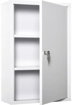 Medizinschrank weiß Polypropylen B/H/L: ca. 18x40x60 cm