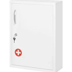 Medizinschrank weiß Polypropylen B/H/L: ca. 15x40x53,5 cm