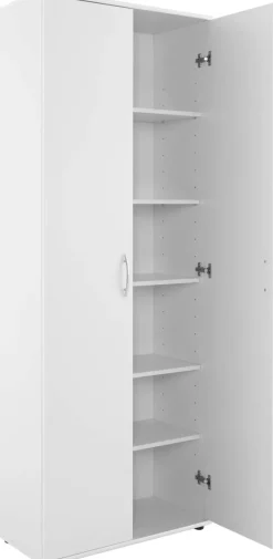 Mehrzweckschrank Andy 3 weiß B/H/T: ca. 70x187x34 cm