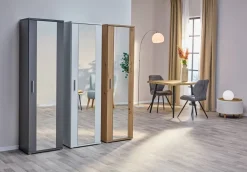 Mehrzweckschrank anthrazit B/H/T: ca. 50x179x35 cm