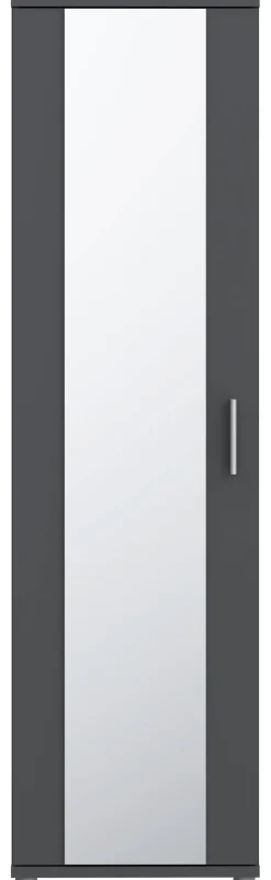 Mehrzweckschrank anthrazit B/H/T: ca. 50x179x35 cm
