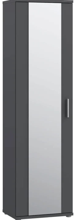 Mehrzweckschrank anthrazit B/H/T: ca. 50x179x35 cm