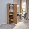 Mehrzweckschrank Eiche Artisan Nachbildung B/H/T: ca. 50x179x35 cm