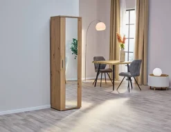 Mehrzweckschrank Eiche Artisan Nachbildung B/H/T: ca. 50x179x35 cm