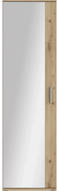 Mehrzweckschrank Eiche Artisan Nachbildung B/H/T: ca. 50x179x35 cm