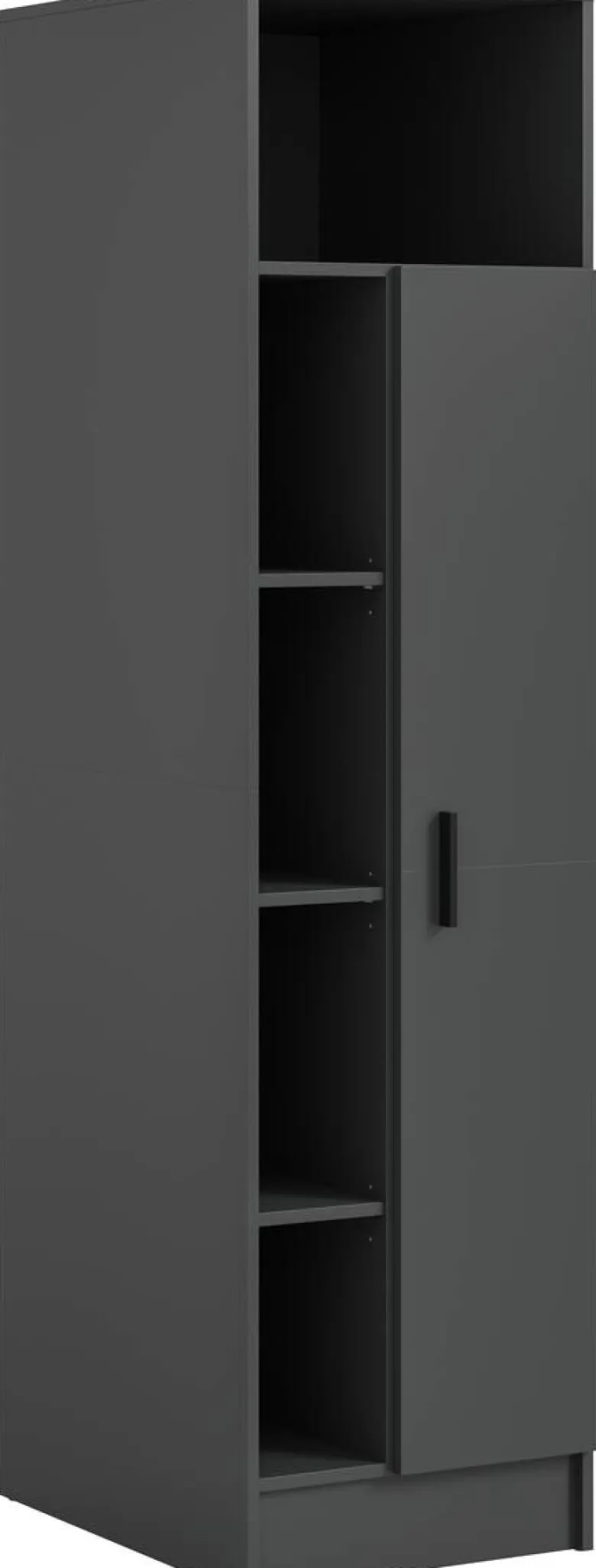 Mehrzweckschrank Free anthrazit B/H/T: ca. 50x196x68 cm