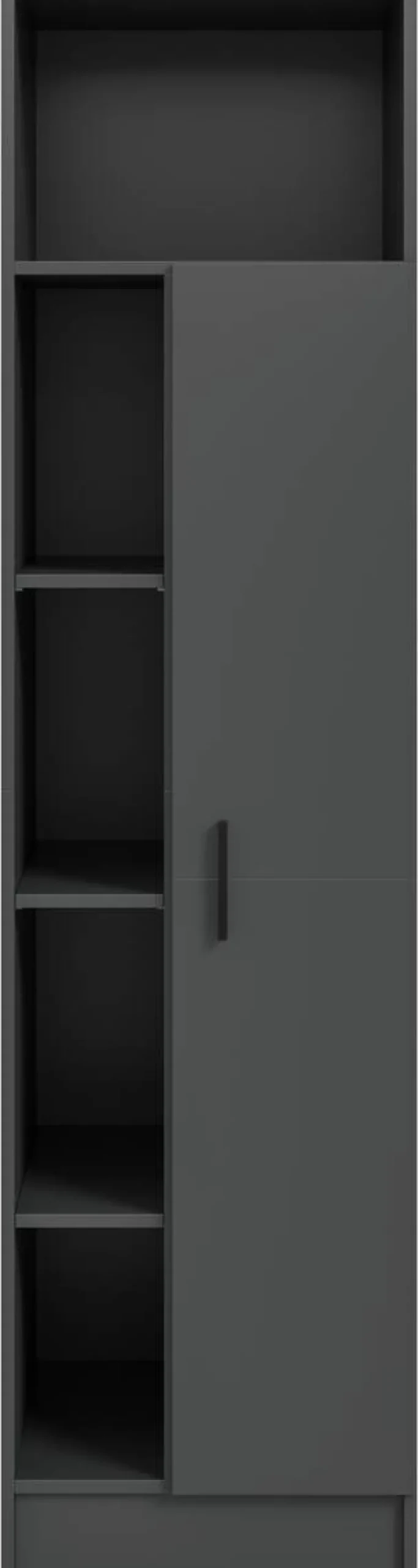 Mehrzweckschrank Free anthrazit B/H/T: ca. 50x196x68 cm