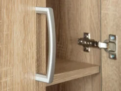 Mehrzweckschrank Gallo Eiche Sonoma Nachbildung B/H/T: ca. 70x189x34 cm