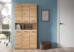 Mehrzweckschrank Ice Artisan Oak Nachbildung B/H/T: ca. 90x185x30 cm