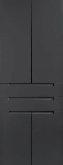 Mehrzweckschrank Mailand 63 anthrazit B/H/T: ca. 80x218x35 cm
