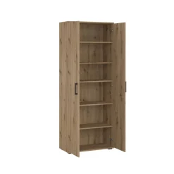 Mehrzweckschrank Mara Eiche Artisan Nachbildung B/H/T: ca. 70x179x33,5 cm