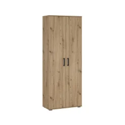 Mehrzweckschrank Mara Eiche Artisan Nachbildung B/H/T: ca. 70x179x33,5 cm